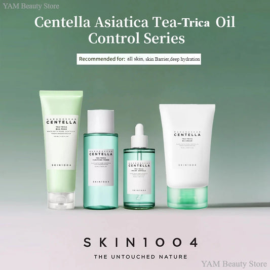 🌿 SKIN1004 Centella Tea-Trica Skincare Set (2, 3 ou 4 pièces) – Soins Coréens pour Peau Sensible &amp; Grasse