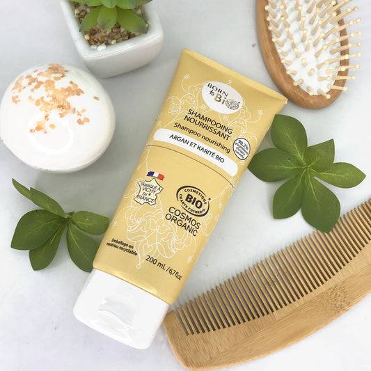 Nourishing Argan and Shea Shampoo - Certified organic-1